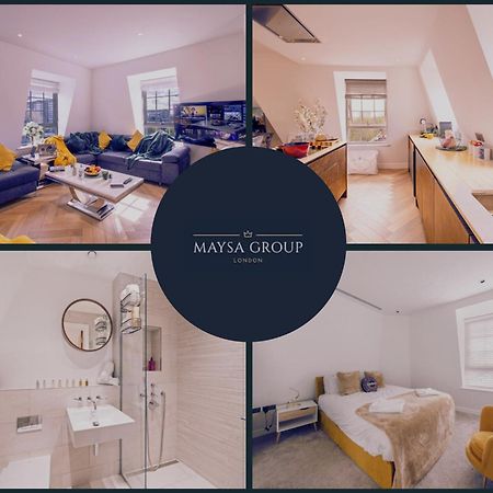 Elegant 3-Bedroom Penthouse In Marble Arch 70 Londres Extérieur photo