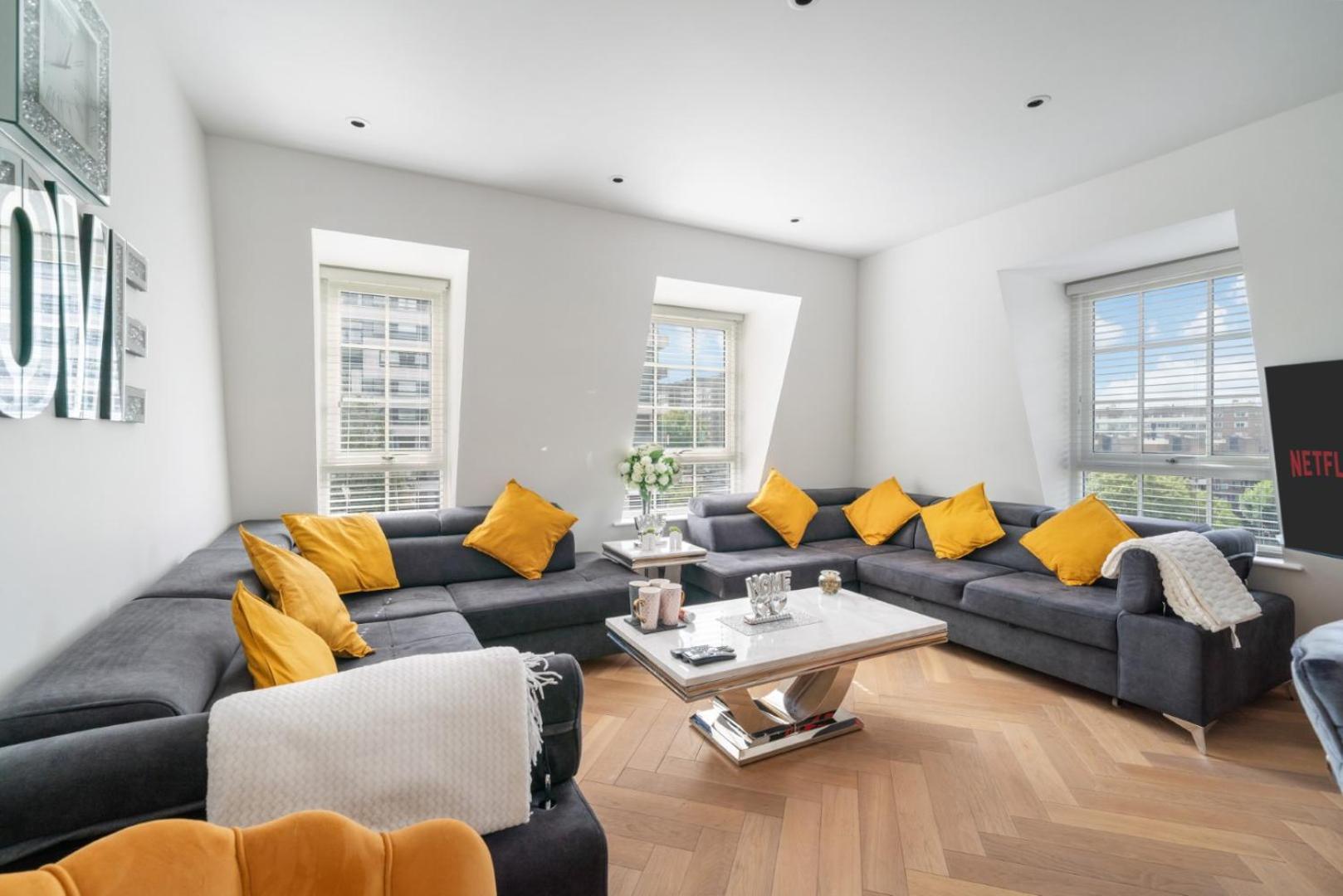 Elegant 3-Bedroom Penthouse In Marble Arch 70 Londres Extérieur photo