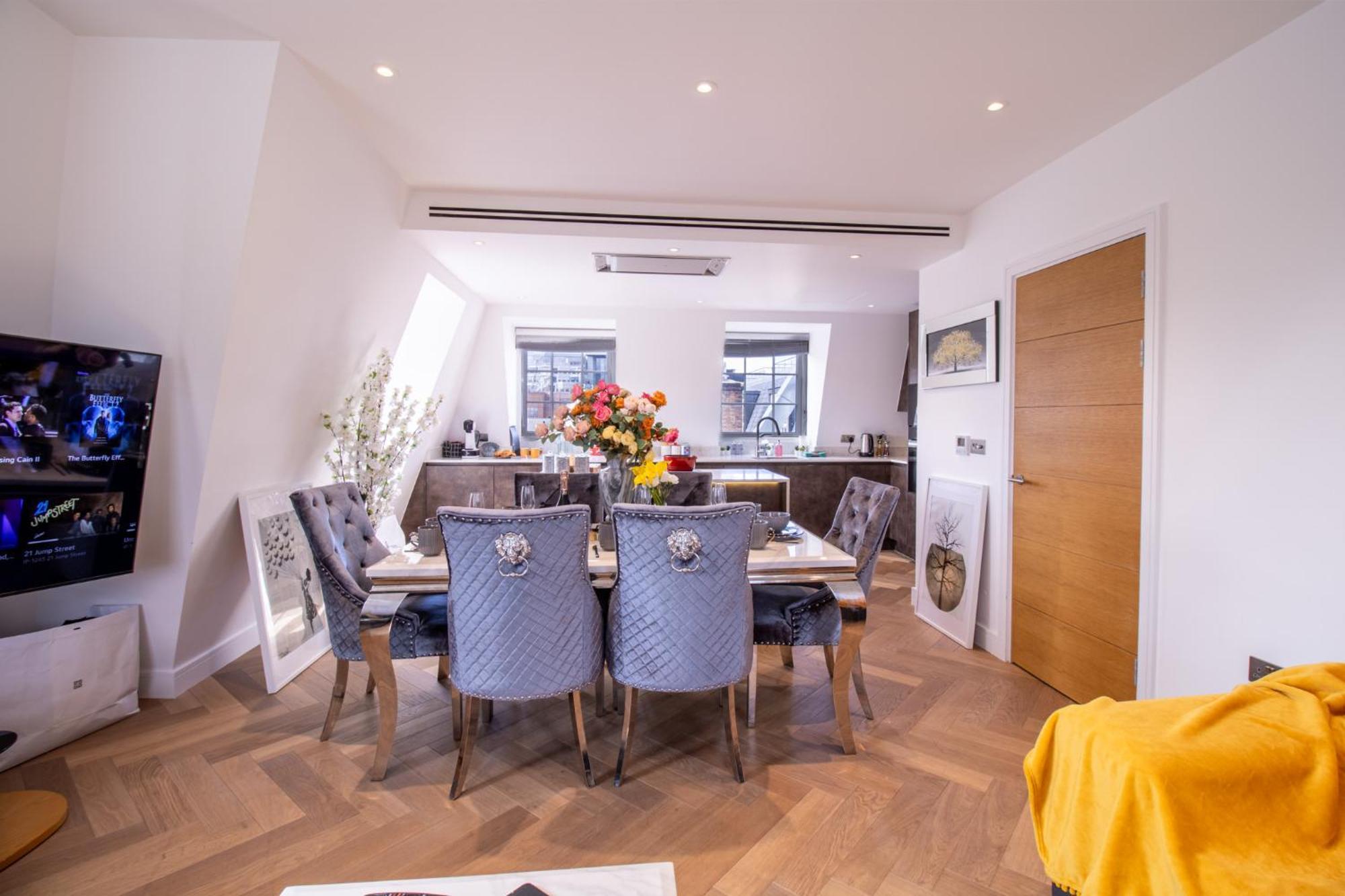 Elegant 3-Bedroom Penthouse In Marble Arch 70 Londres Extérieur photo