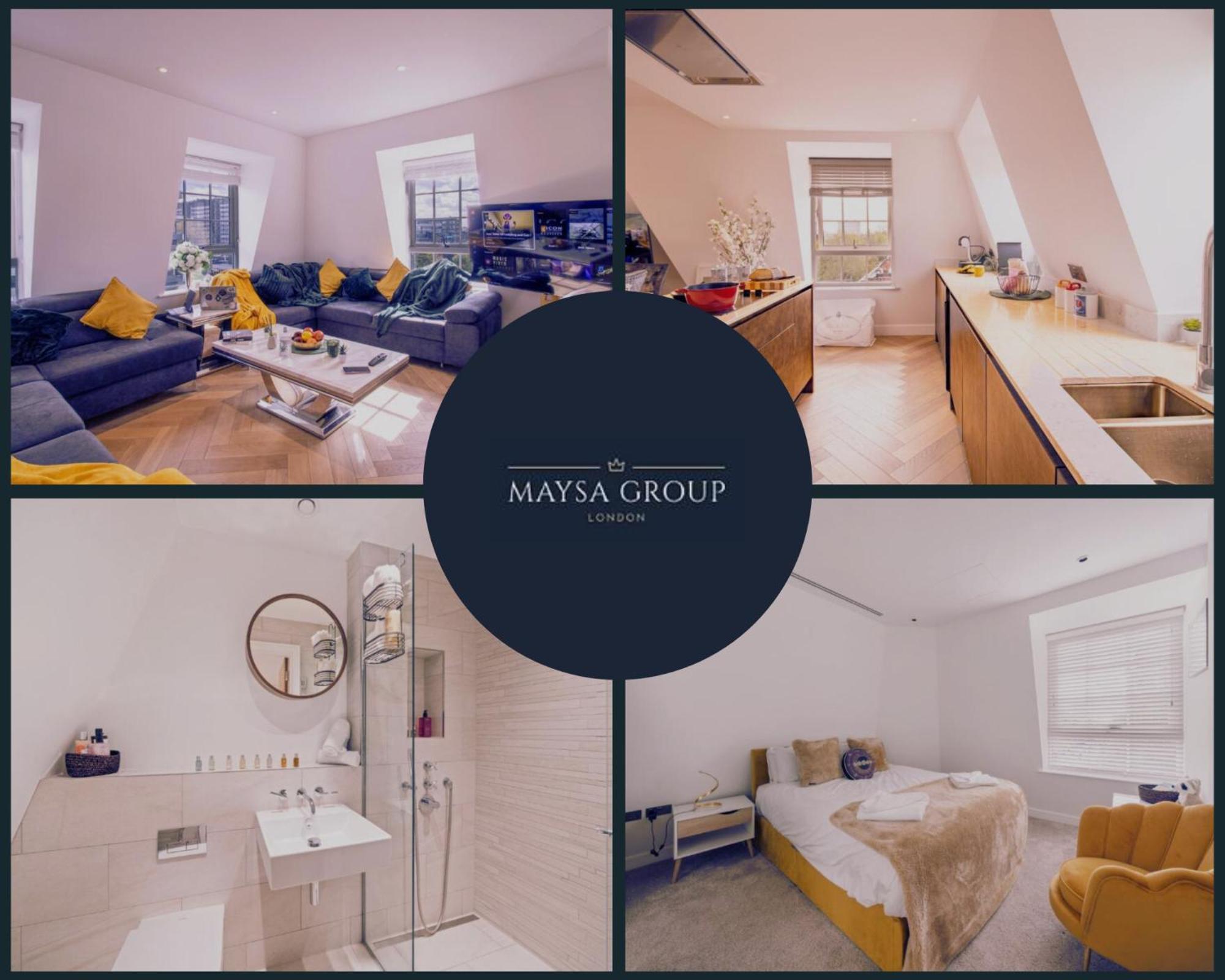 Elegant 3-Bedroom Penthouse In Marble Arch 70 Londres Extérieur photo